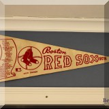 C27. Red Sox pennant. 
